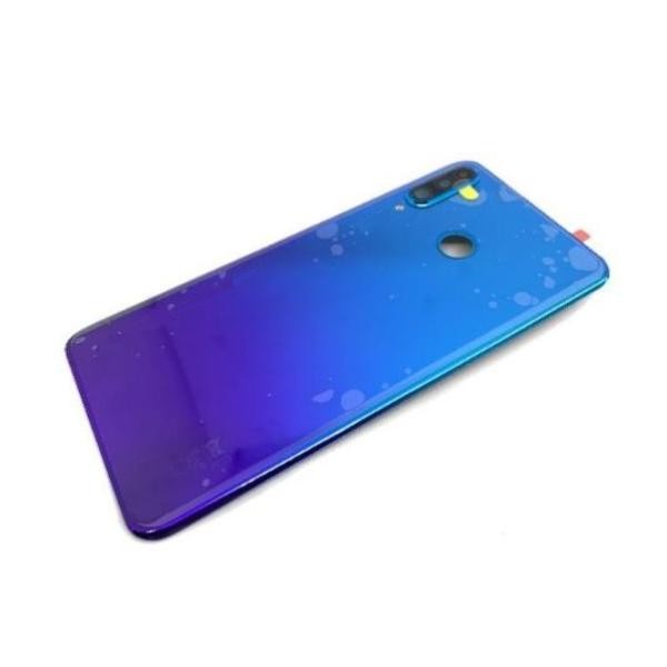 Tapa Trasera Para Huawei P30 Lite Azul Con Lente (48Mp)