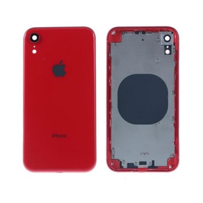 Chasis Con Tapa Trasera Para Iphone Xr Roja