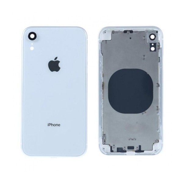 Chasis Con Tapa Trasera Para Iphone Xr Blanca