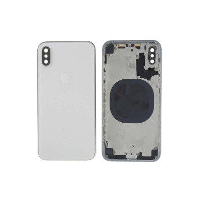 Chasis Con Tapa Trasera Para Iphone X Blanca