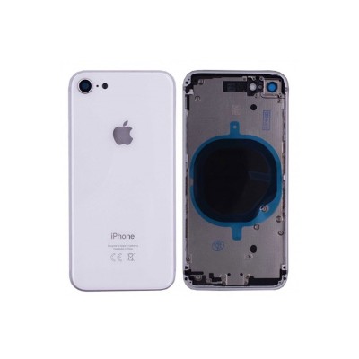 Chasis Con Tapa Trasera Para Iphone Se 2020-Blanco