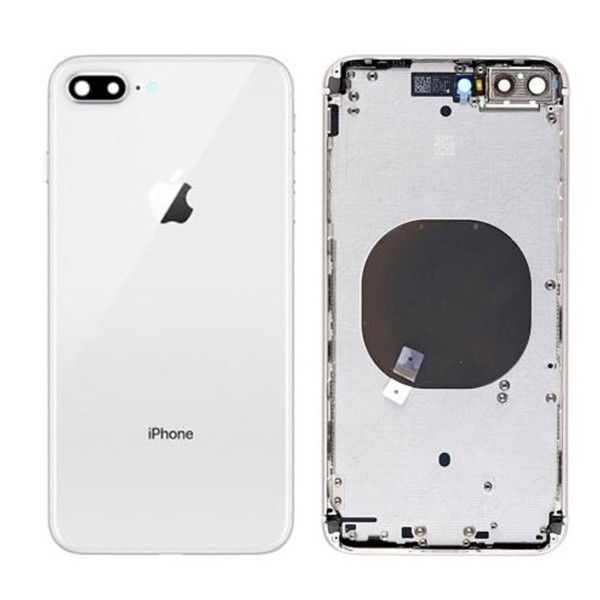 Chasis Con Tapa Trasera Para Iphone 8 Plus Blanca