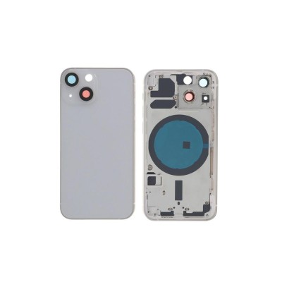 Chasis Con Tapa Trasera Para Iphone 13 Mini-Blanco