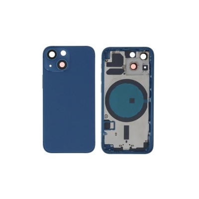 Chasis Con Tapa Trasera Para Iphone 13 Mini-Azul