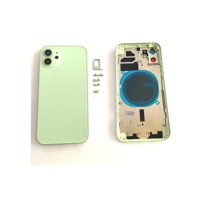 Chasis Con Tapa Trasera Para Iphone 12-Verde