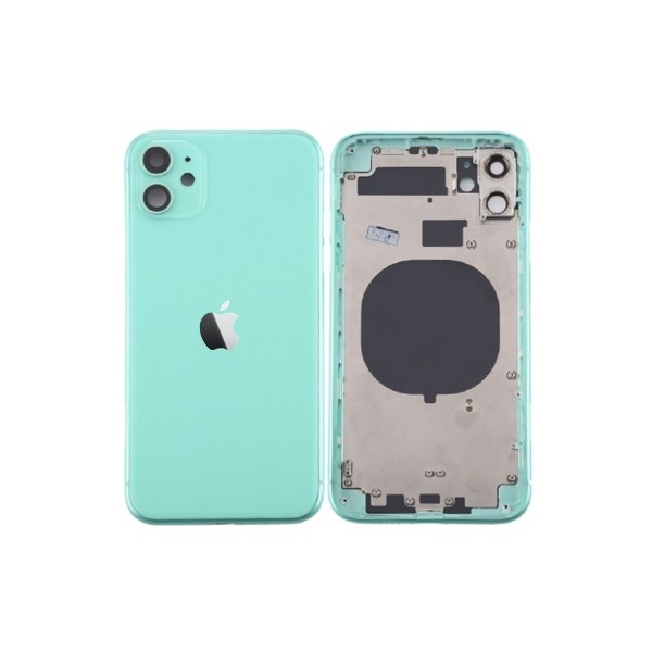 Chasis Con Tapa Trasera Para Iphone 11 Verde