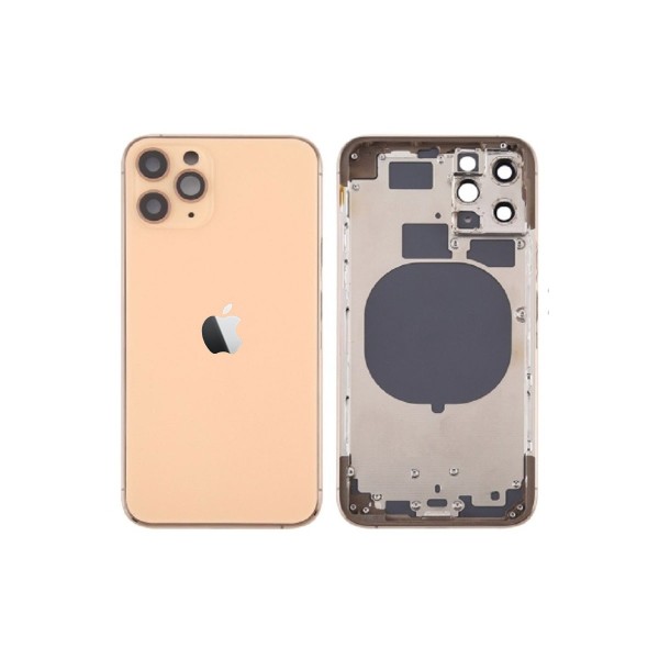 Chasis Con Tapa Trasera Para Iphone 11 Pro Oro