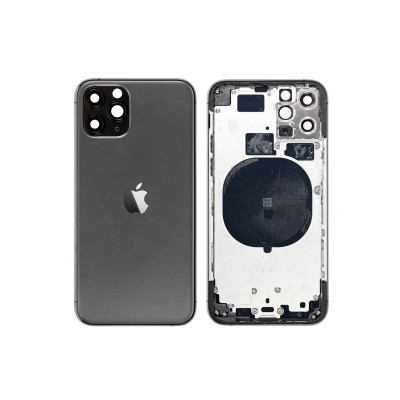 Chasis Con Tapa Trasera Para Iphone 11 Pro Negra