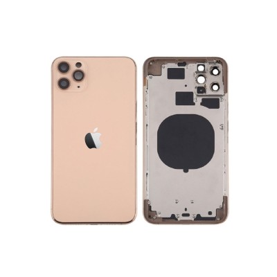 Chasis Con Tapa Trasera Para Iphone 11 Pro Max Oro