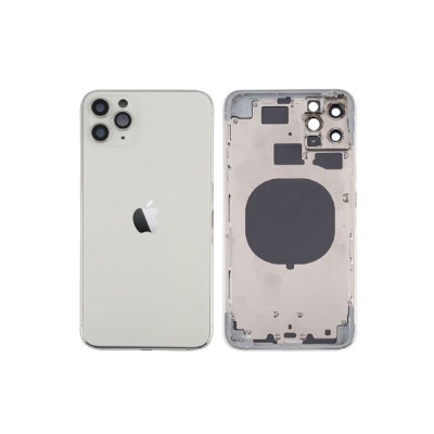 Chasis Con Tapa Trasera Para Iphone 11 Pro Max Blanca