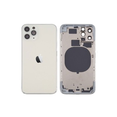 Chasis Con Tapa Trasera Para Iphone 11 Pro Blanca