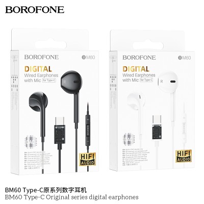 Borofone Bm60 Auriculares Digitales De Type-C