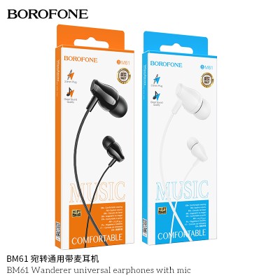 Borofone Bm61 Auriculares Universales Con Micrófono