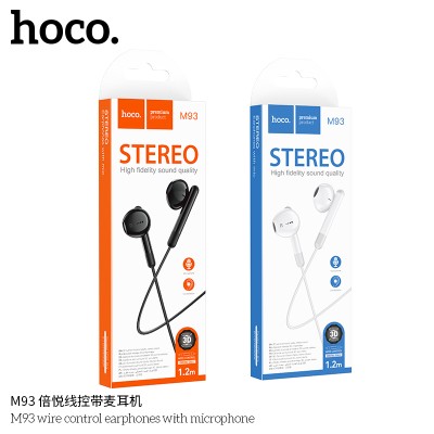 Hoco M93 Auriculares De Control Por Cable Con Micrófono