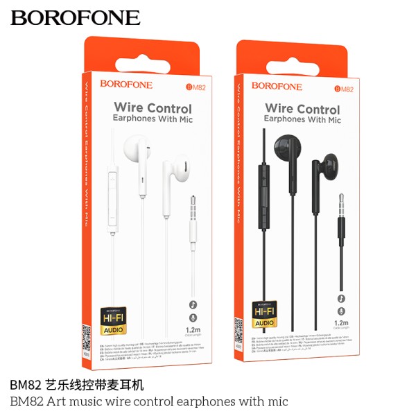 Borofone Bm82 Auriculares Con Microfono Tipo Jack