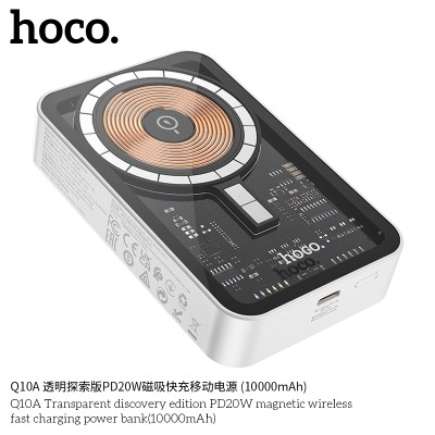 Hoco Q10A Power Bank Magnetic Mini 10000Mah