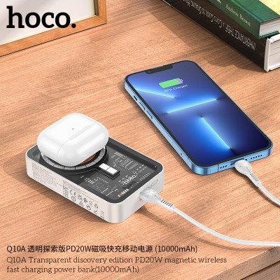 Hoco Q10A Power Bank Magnetic Mini 10000Mah