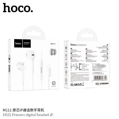 Hoco M111 Auriculares Digitales Con Microfono Para Iphone