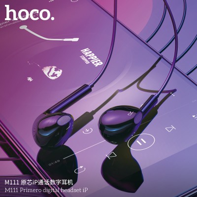 Hoco M111 Auriculares Digitales Con Microfono Para Iphone