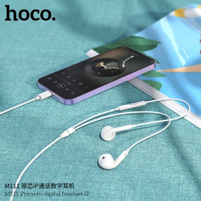 Hoco M111 Auriculares Digitales Con Microfono Para Iphone