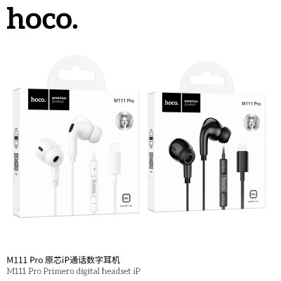 Hoco M111 Pro Auriculares Digitales Con Microfono Para Iphone