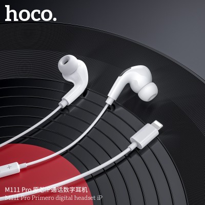 Hoco M111 Pro Auriculares Digitales Con Microfono Para Iphone