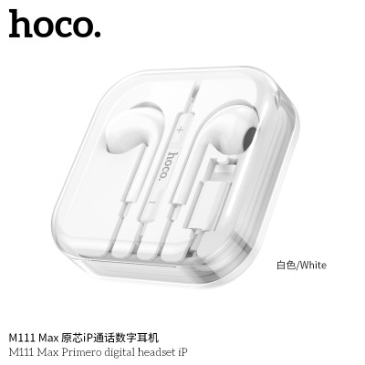 Hoco M111 Max Auriculares Digitales Con Microfono Para Iphone