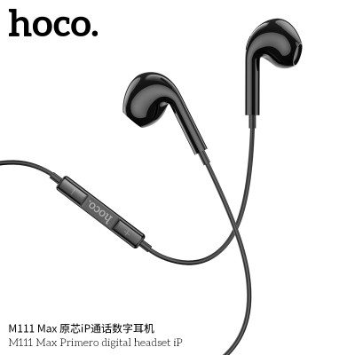 Hoco M111 Max Auriculares Digitales Con Microfono Para Iphone