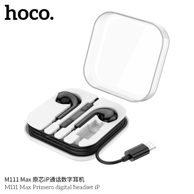 Hoco M111 Max Auriculares Digitales Con Microfono Para Iphone