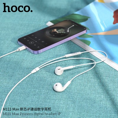 Hoco M111 Max Auriculares Digitales Con Microfono Para Iphone